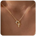 Collier européen et américain délicatement orné de zircons incrustés - NovaShop NovaShop C Style Bigbuy