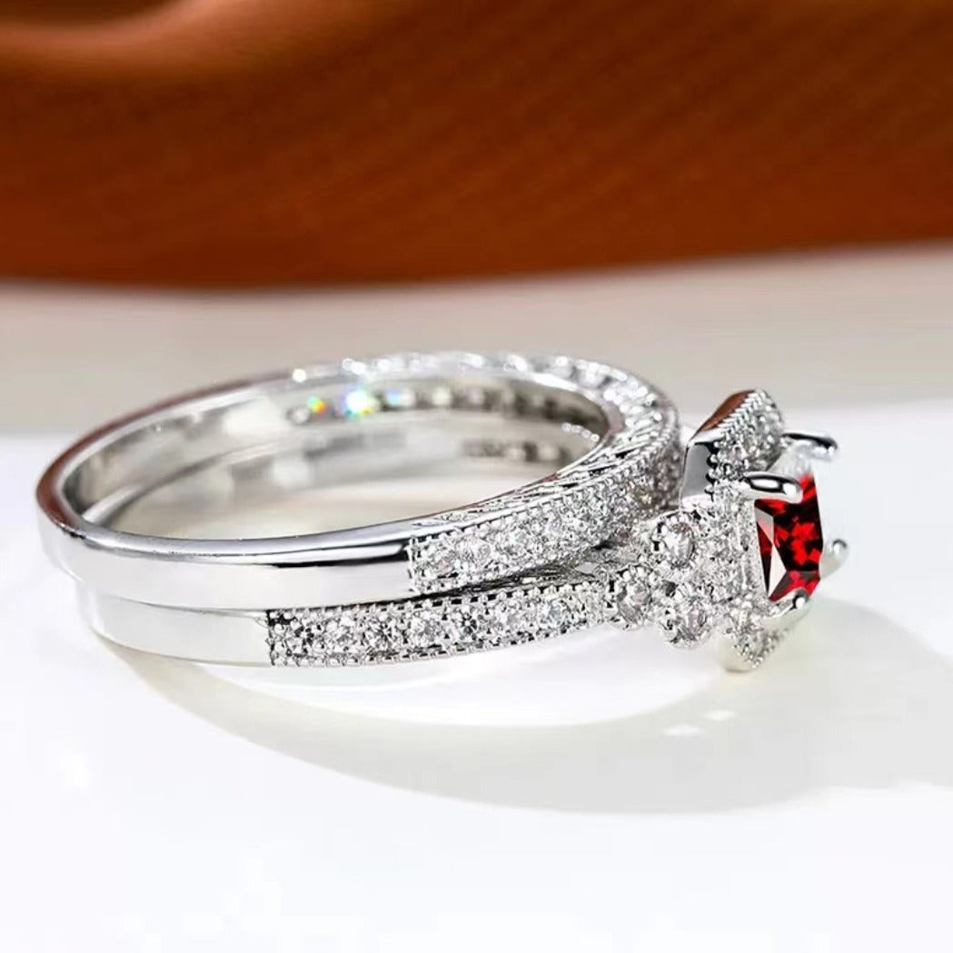 Couple Rings with Zircon – Elegant and Refined Rings