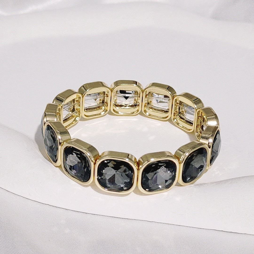 Bracelet bohème féminin en dentelle de pierres précieuses avec design diamanté - NovaShop NovaShop SL0267 Bigbuy