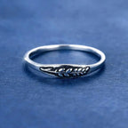 Elegant ring with unique design inspired by the natural element of wheat, symbolizing sweetness and prosperity