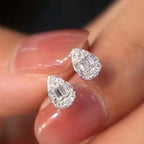 Refined teardrop earrings