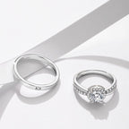 Couple rings embody elegance and simplicity, symbolizing deep and sincere love