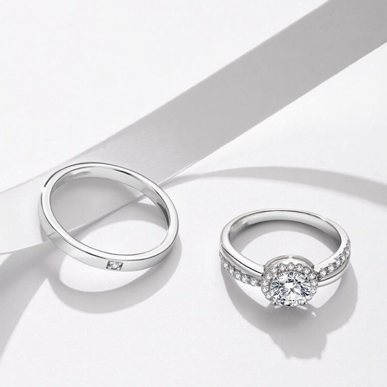 Couple rings embody elegance and simplicity, symbolizing deep and sincere love