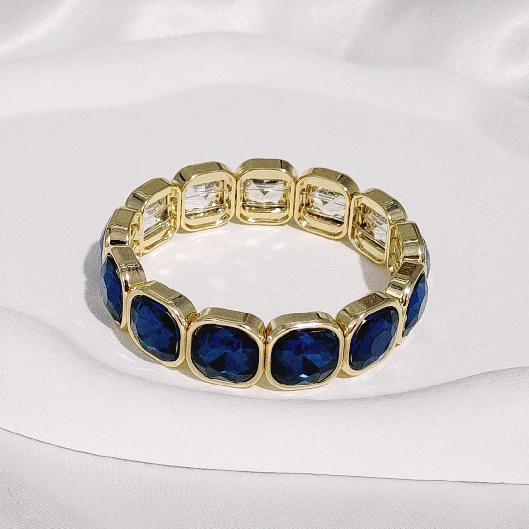 Bracelet bohème féminin en dentelle de pierres précieuses avec design diamanté - NovaShop NovaShop SL0264 Bigbuy