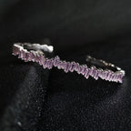 Bracelet pour femme en zircon, simple et stylé avec personnalité - NovaShop NovaShop Pink Bigbuy