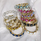 Bracelet bohème féminin en dentelle de pierres précieuses avec design diamanté - NovaShop NovaShop SL0261 Gold Bigbuy