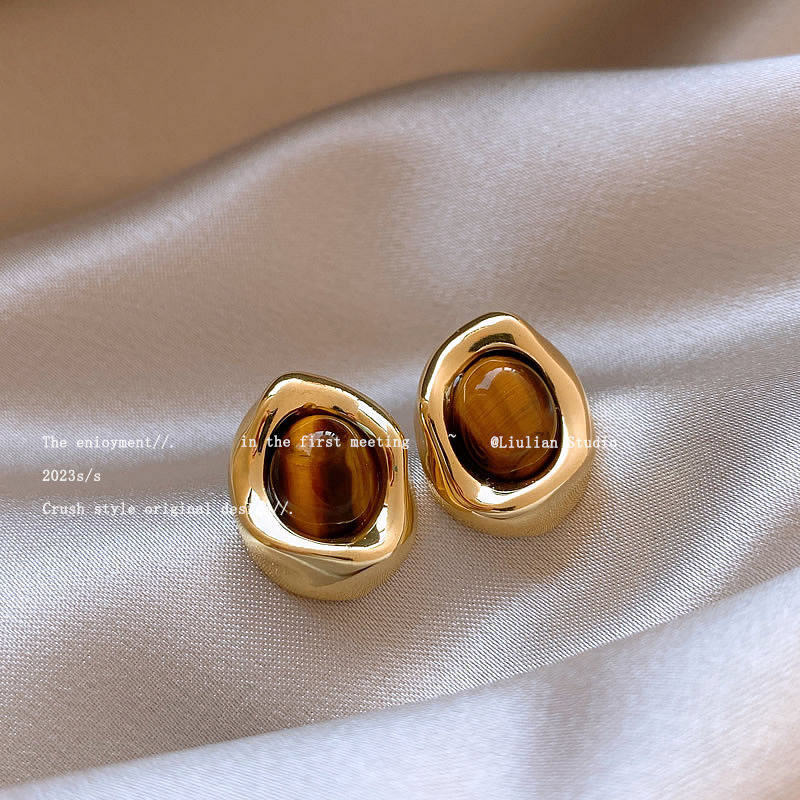 High-end handcrafted holiday earrings