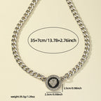 Collier Haut de Gamme à Tête de Lion avec Diamants - NovaShop NovaShop JMXXL422 Bigbuy