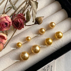 Boucles d’oreilles clous à grosse perle pour femmes, alliant un style - NovaShop NovaShop 8mm Two / 925 Silver Bigbuy