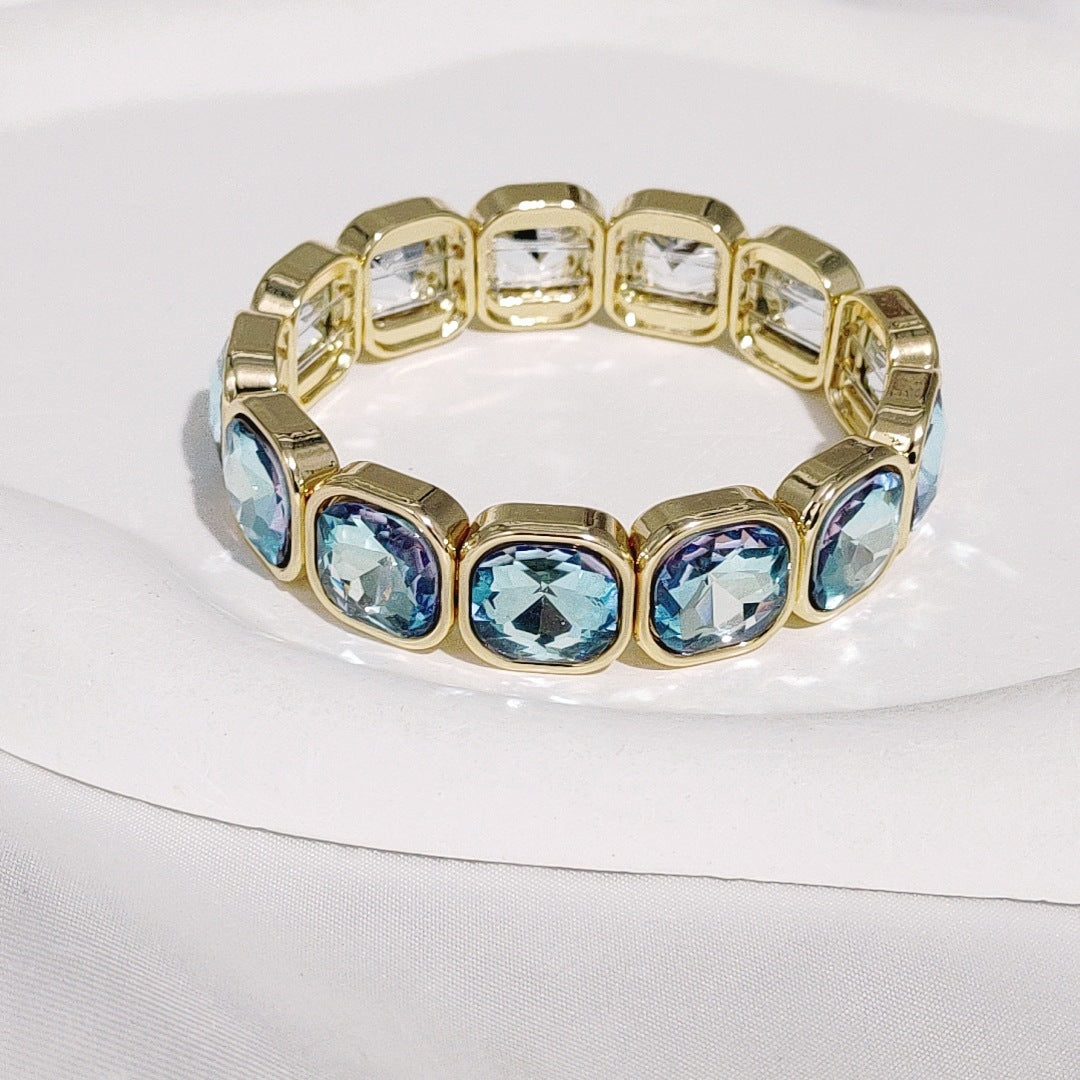 Bracelet bohème féminin en dentelle de pierres précieuses avec design diamanté - NovaShop NovaShop SL0265 Bigbuy
