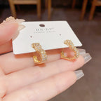 Minimalist and Elegant Heart-Shaped Earrings