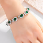 Personality Trend Bracelet Femme Simple avec Zircon Incrusté - NovaShop NovaShop Sapphire Bracelet Bigbuy