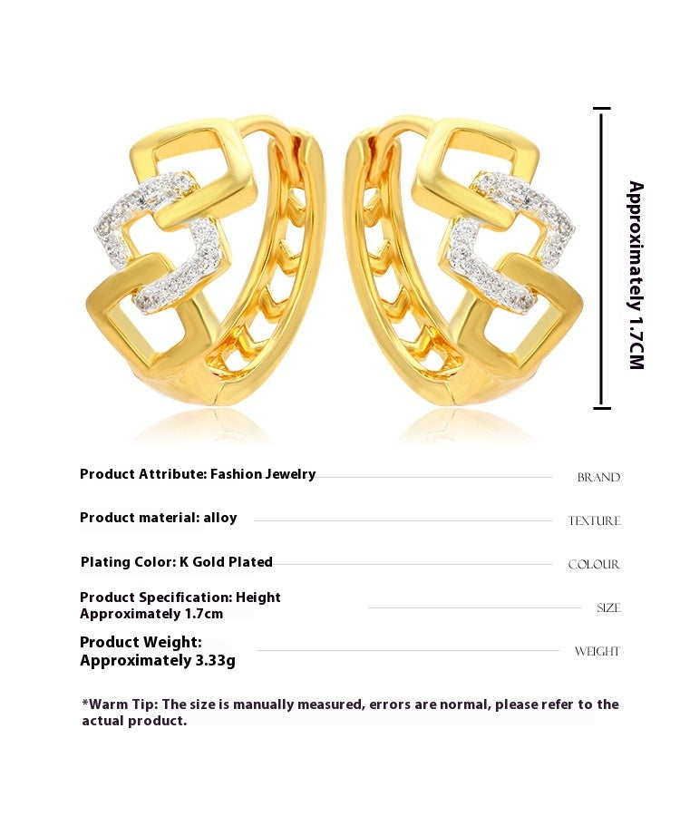 Simple And Advanced Sense Elegant and Personalized Earrings
