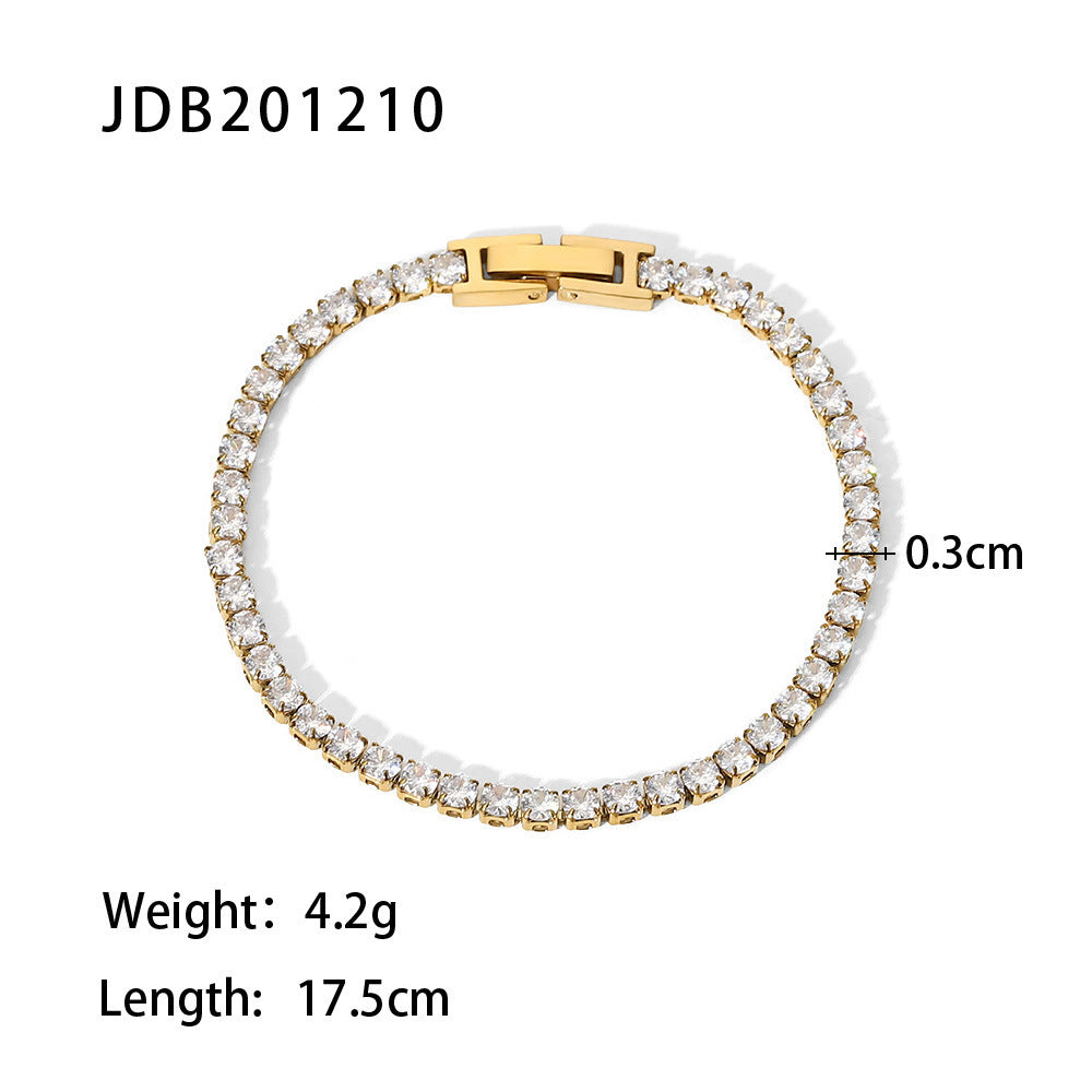 European and American Style Stainless Steel Bracelet for Women