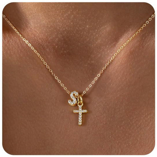 Collier européen et américain délicatement orné de zircons incrustés - NovaShop NovaShop S Style Bigbuy
