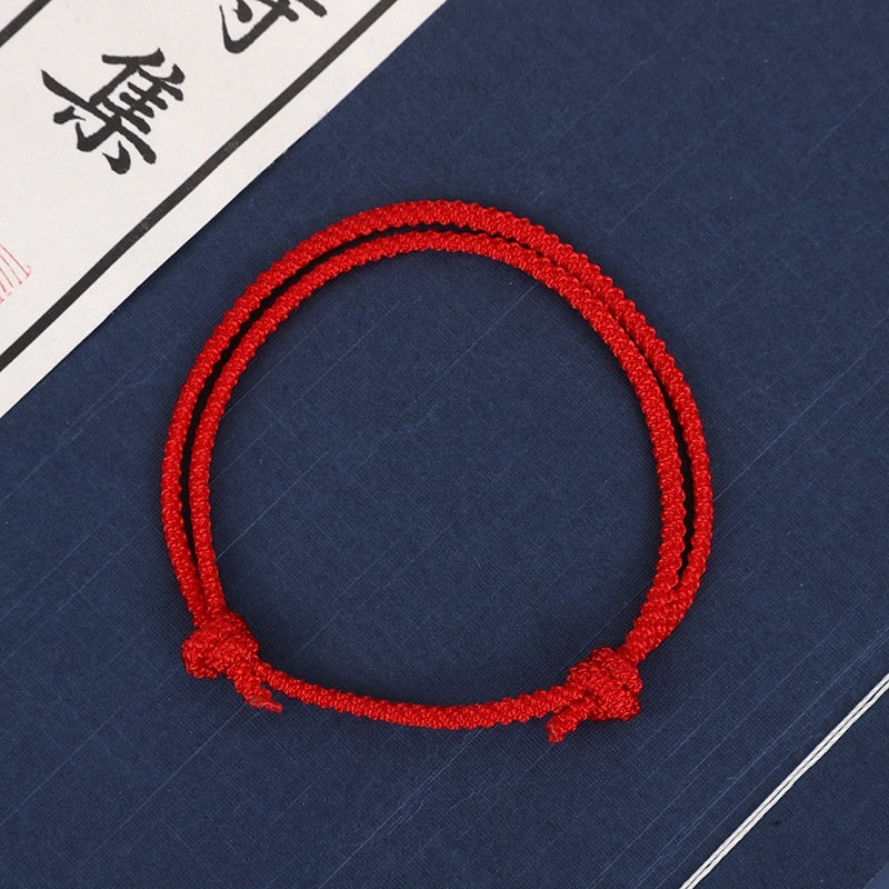 Simple and handmade, safe and national Year of Destiny bracelet