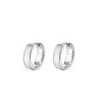 Boucles d’Oreilles Clips Élégantes en Or Blanc et Or Rouge - NovaShop NovaShop White Gold Color Bigbuy