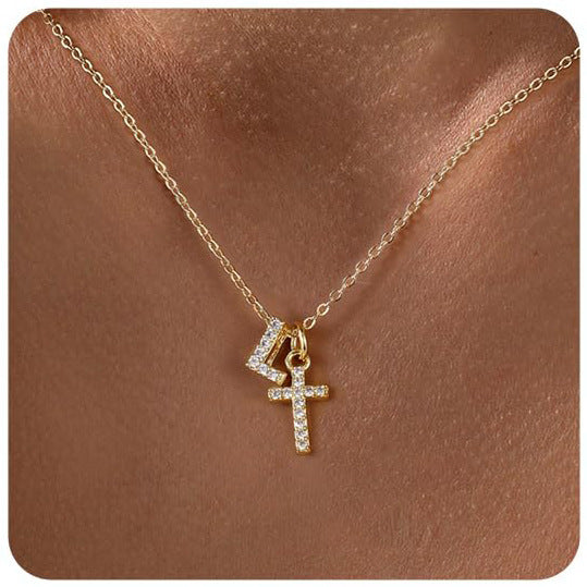 Collier européen et américain délicatement orné de zircons incrustés - NovaShop NovaShop L Style Bigbuy