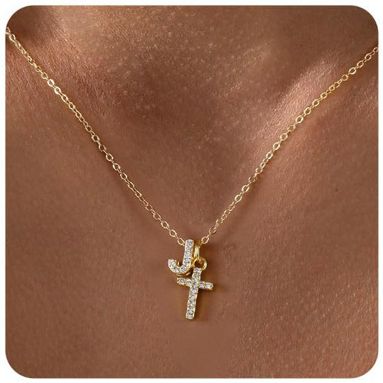 Collier européen et américain délicatement orné de zircons incrustés - NovaShop NovaShop J Style Bigbuy