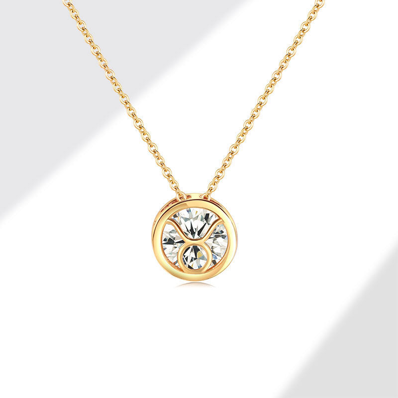 Collier femme arborant les douze signes du zodiaque - NovaShop NovaShop Taurus Bigbuy