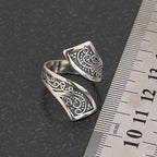 Women's Ring in a Minimalist and Personalized Retro Style