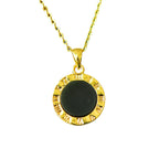 Stylish natural Hetian jade pendant inlaid with copper, blue jade