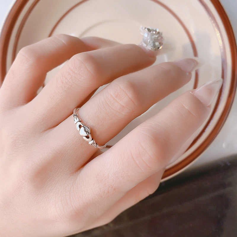 Love Personalized And Small Fresh Open Ring For Women