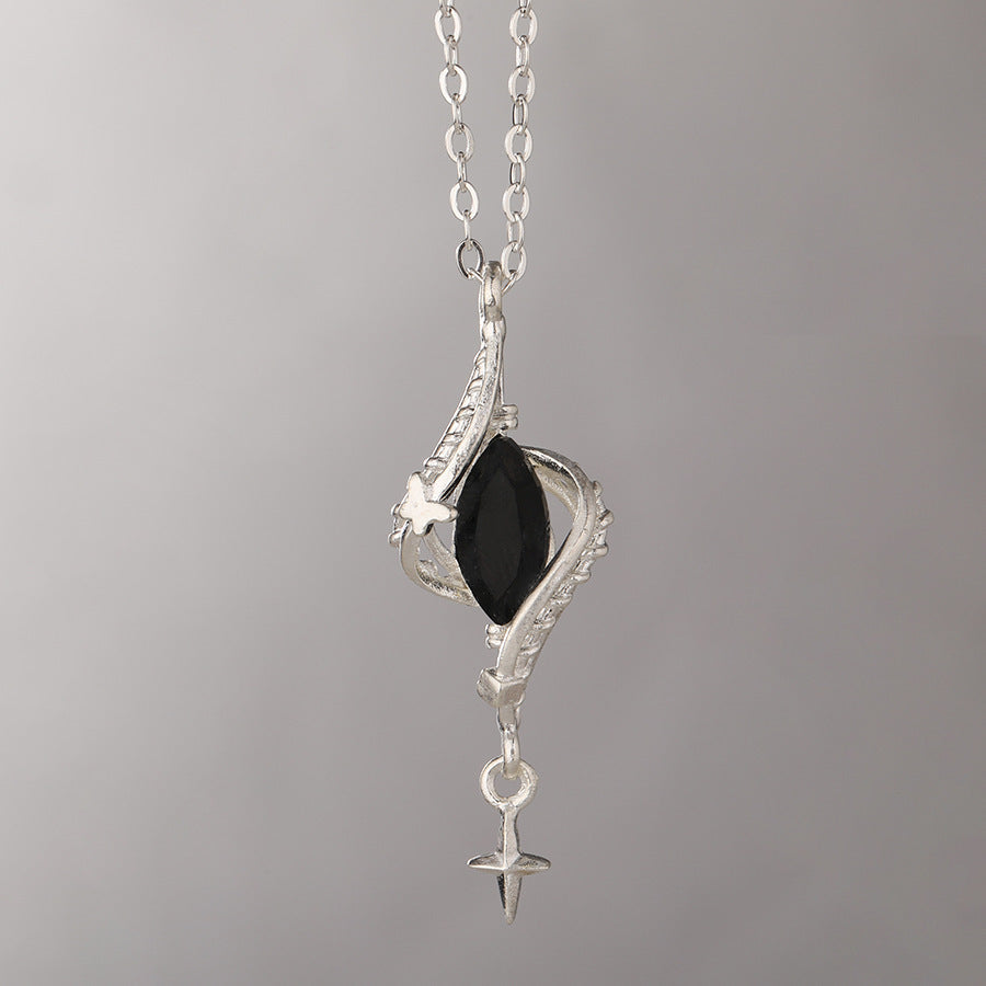 Hollow Out Creative Pendant Style Mori Winding Necklace